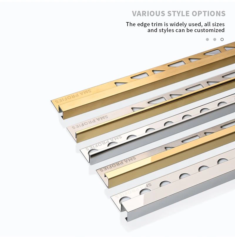 3.stainless steel external corner tile trim