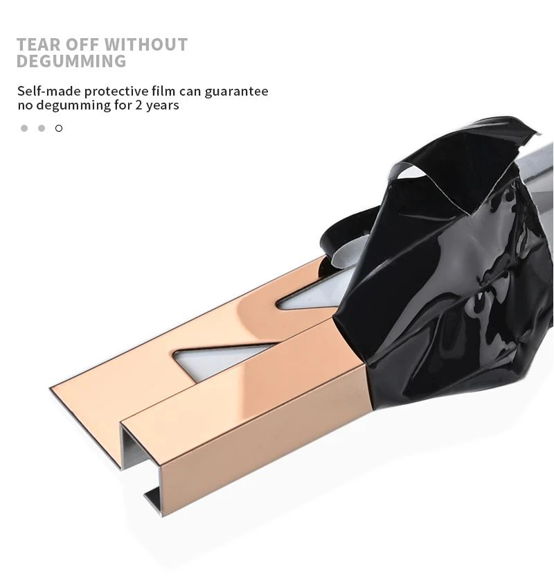 4. stainless steel tile trim 12mm