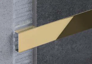 โปรไฟล์กระเบื้องตกแต่งรูปตัวยู